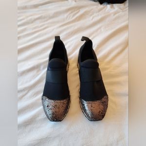 M. Gemi Fashion Sneakers, Neoprene and Sequin Size 41 (9.5)